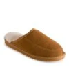 Men’s Sheepskin Outdoor Mule Slippers -Men Clothing Sale TA27057CHESTNUTTAN