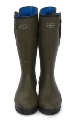 Mens Gusset Neoprene Lined Welly -Men Clothing Sale TA51551OLIVE 4