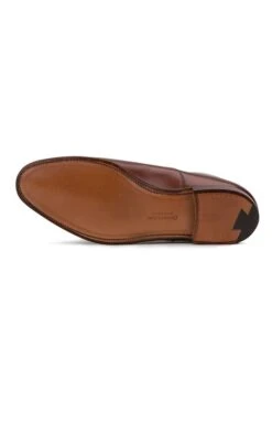 Mens Crockett And Jones Connaught Leather Shoe -Men Clothing Sale TA99223CHESTNUT 2