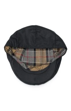 Barbour Waxed Flat Cap -Men Clothing Sale TE03123NAVY 2