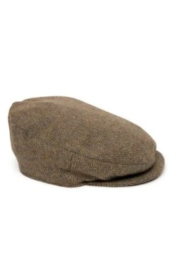 Men's Tweed Bond Cap -Men Clothing Sale TE03429LOVATBRNHB 1