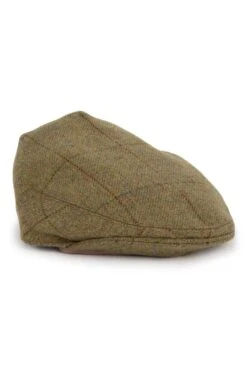 Scottish Saxony Tweed Hereford Cap