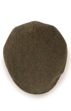 Scottish Saxony Tweed Hereford Cap -Men Clothing Sale TE03485MIDNIGHTHB 1