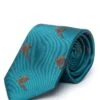Flying Pheasants Woven Silk Tie -Men Clothing Sale TL02289TEAL