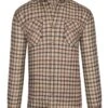 Men's Tweed Overshirt Jacket 1 Men's Tweed Overshirt Jacket -Men Clothing Sale TN09620BROWNWHEATGC