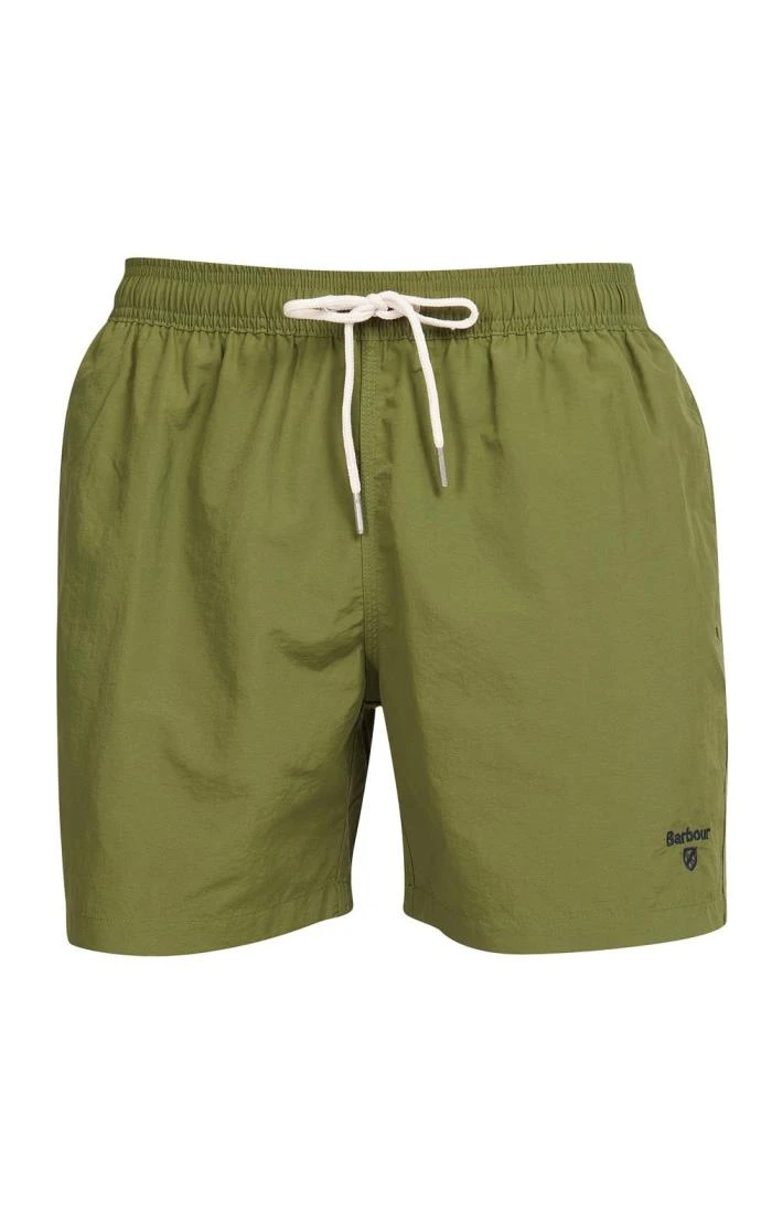 Men's Barbour Essential Logo 5” Swim Shorts 5 Men's Barbour Essential Logo 5” Swim Shorts - Image 3