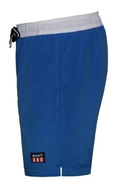 Men's Gant Retro Swim Shorts 10 Men's Gant Retro Swim Shorts -Men Clothing Sale TP23501LAPISBLUE 1