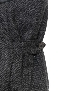 Men's Tweed Tipped Gilet -Men Clothing Sale TR12309CHARCOALHB 4