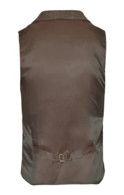 Men's Kilt Single Breasted Waistcoat -Men Clothing Sale TR12311DEEPCARAMELBCORN 1