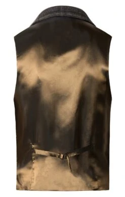 Men's Kilt Single Breasted Waistcoat -Men Clothing Sale TR12311MOSSSLATE 1