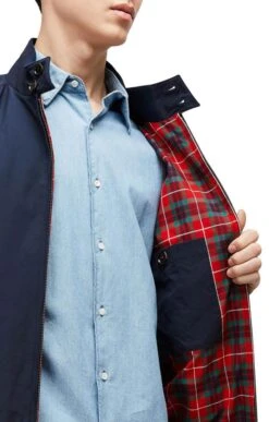 Men’s G9 Harrington Jacket -Men Clothing Sale TR23003NAVY 2