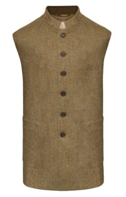 Men's Sporting Waistcoat -Men Clothing Sale TR30185LOVATBROWNHB 1