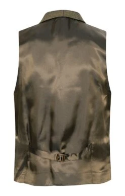 Men's Saxony Tweed Waistcoat -Men Clothing Sale TR30375MOORLANDHEATHERWP 2