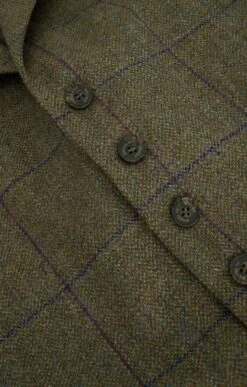 Men's Saxony Tweed Waistcoat -Men Clothing Sale TR30375MOORLANDHEATHERWP 3