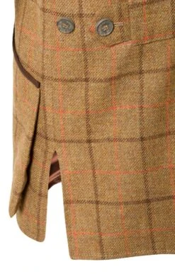 Tweed Shooting Waistcoat -Men Clothing Sale TR30400BARKBRACKENCHK 3