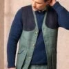 Tweed Shooting Waistcoat -Men Clothing Sale TR30400BLUELOVATWP