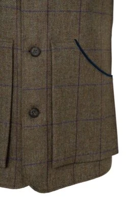 Tweed Shooting Waistcoat -Men Clothing Sale TR30400MOORLANDHEATHERWP 2