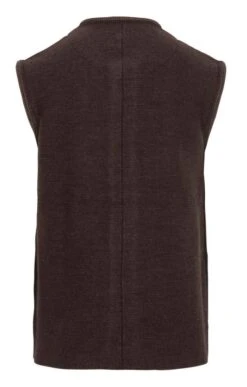 Men's Knit Waistcoat -Men Clothing Sale TR30839BROWN 1