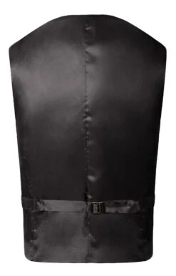 Men's Double Breasted Plaid Waistcoat -Men Clothing Sale TR40660BLACKSTEWART 1