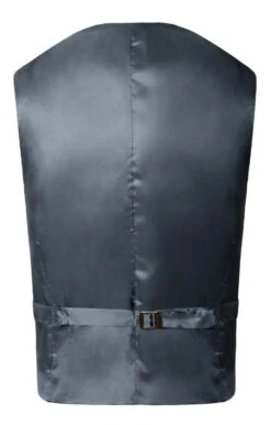 Men's Double Breasted Plaid Waistcoat -Men Clothing Sale TR40660BLACKWATCH 2