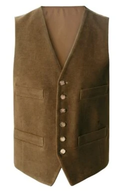 Moleskin Waistcoat -Men Clothing Sale TR40680BEIGE 1