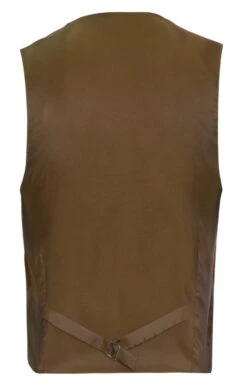 Moleskin Waistcoat -Men Clothing Sale TR40680DKTAN 1