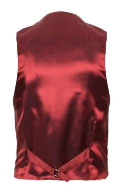 Moleskin Waistcoat -Men Clothing Sale TR40680GARNET 2