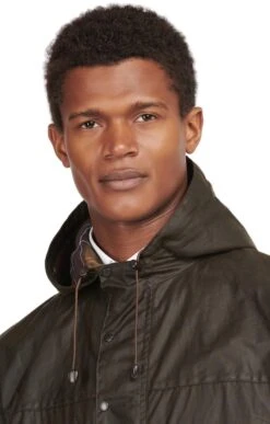 Barbour Classic Durham Waxed Jacket -Men Clothing Sale TS01425OLIVE 2