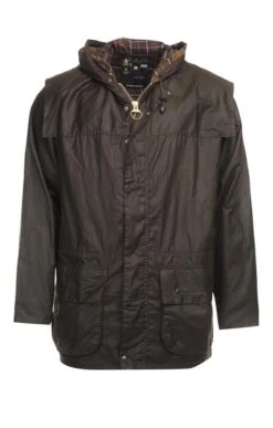 Barbour Classic Durham Waxed Jacket -Men Clothing Sale TS01425OLIVE 3