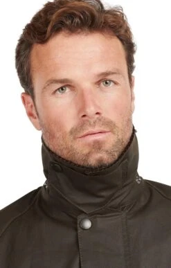 Barbour Classic Beaufort Jacket -Men Clothing Sale TS01446OLIVE 2