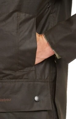 Barbour Classic Beaufort Jacket -Men Clothing Sale TS01446OLIVE 3