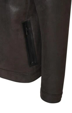 Men's Duke Sheepskin Jacket -Men Clothing Sale TS08006DKBROWN 3