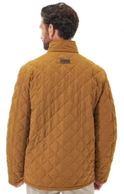 Barbour Shoveler Quilt Jacket -Men Clothing Sale TS09877WASHEDOCHRE 1