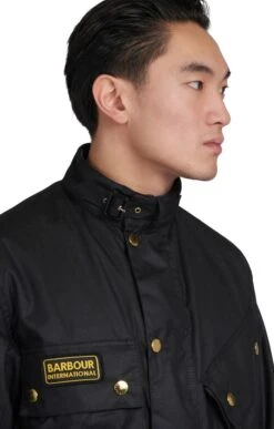 Barbour International Jacket -Men Clothing Sale TS10023BLACK 2