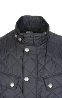 Barbour International Ariel Quilt Jacket -Men Clothing Sale TS10098BLACK 6