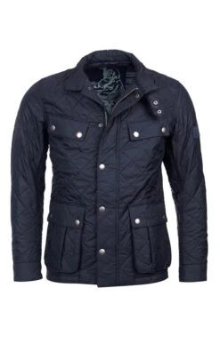 Barbour International Ariel Quilt Jacket -Men Clothing Sale TS10098NAVY 2