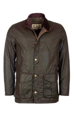 Men's Barbour Hereford Wax Jacket -Men Clothing Sale TS10480OLIVE 4