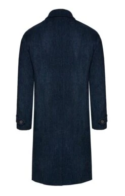 Men's Harris Tweed Raglan Coat -Men Clothing Sale TS12395DENIMHB 2
