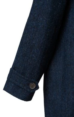 Men's Harris Tweed Raglan Coat -Men Clothing Sale TS12395DENIMHB 3