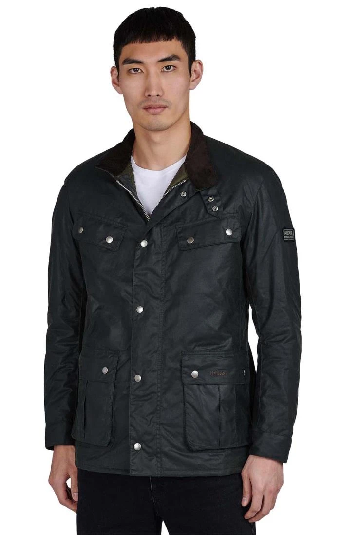 Mens Barbour International Duke Wax Jacket 3 Mens Barbour International Duke Wax Jacket