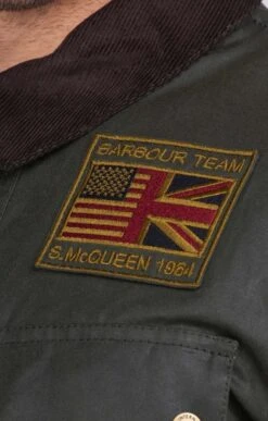 Men's Barbour International Workers Wax Jacket -Men Clothing Sale TS21405SAGE 3