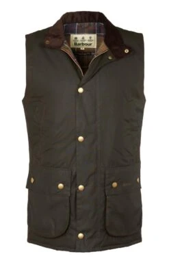 Men's Barbour Westmorland Wax Gilet -Men Clothing Sale TS21409OLIVE 4