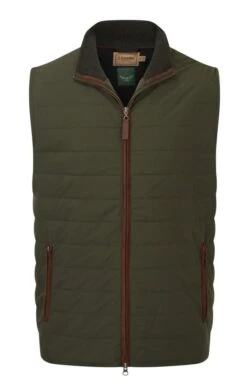 Men's Schöffel Hybrid Quilt Aerobloc Gilet -Men Clothing Sale TS21582LODEN 2
