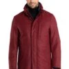 Men's Ronny Wool & Cashmere Short Coat 2 Men's Ronny Wool & Cashmere Short Coat -Men Clothing Sale TS21605RED