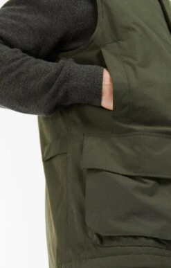 Men's Barbour Farringdon Gilet -Men Clothing Sale TS22174OLIVE 3