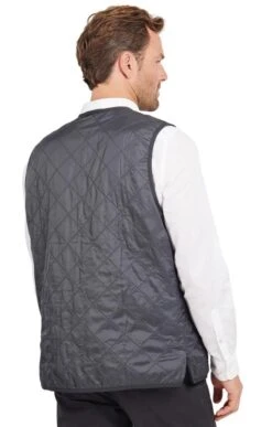 Men's Barbour Polarquilt Waistcoat/Zip In Liner -Men Clothing Sale TS22180NAVY 1