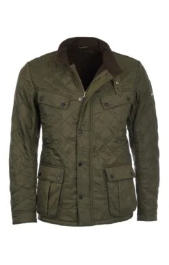 Men's Barbour International Ariel Polarquilt Jacket -Men Clothing Sale TS22191OLIVE 5