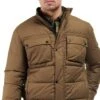 Men's Barbour International Throttle Baffle Quilted Jacket 1 Men's Barbour International Throttle Baffle Quilted Jacket -Men Clothing Sale TS22192BEECH