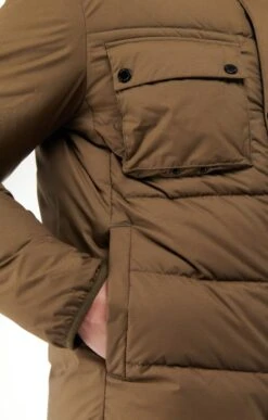 Men's Barbour International Throttle Baffle Quilted Jacket 10 Men's Barbour International Throttle Baffle Quilted Jacket -Men Clothing Sale TS22192BEECH 3