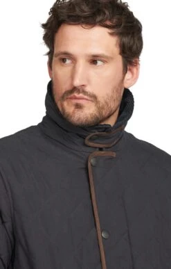 Men's Barbour Burton Quilt Jacket -Men Clothing Sale TS22193NAVY 3
